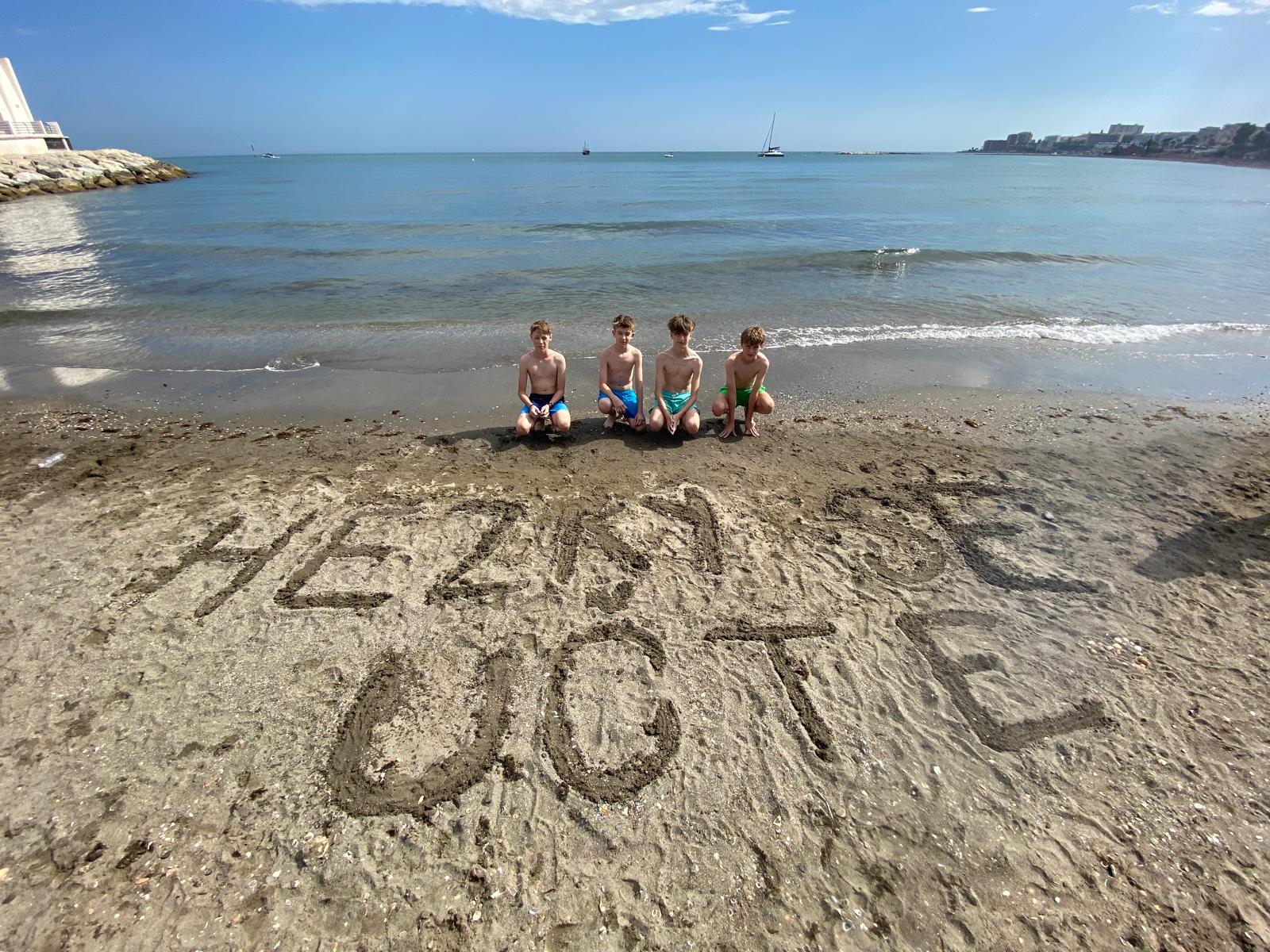 Pozdrav z Malagy od našich žáků